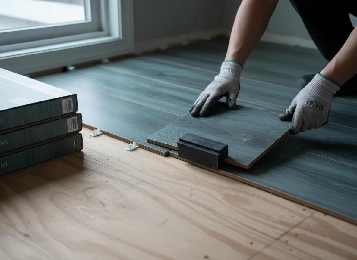 Luxury Vinyl Plank Installation company in Weidman, MI